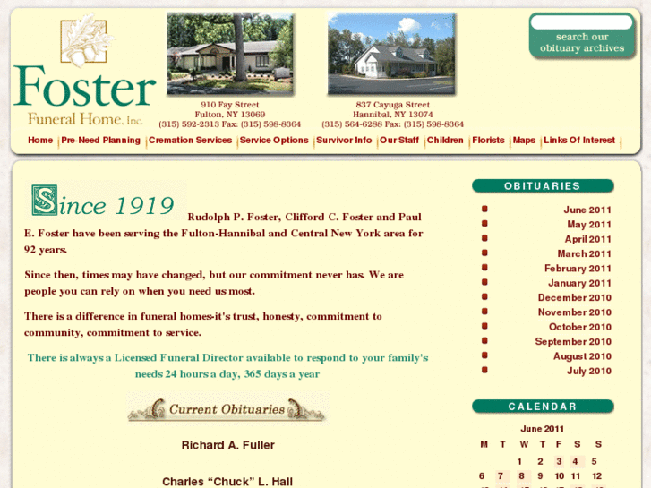 www.fosterfuneralhome.com