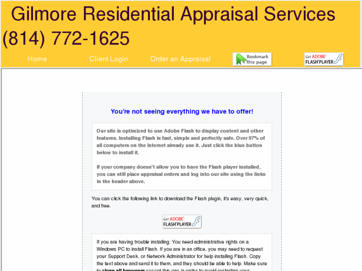 www.gilmoreappraisals.com