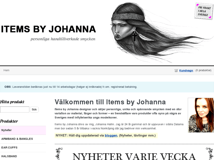 www.itemsbyjohanna.se