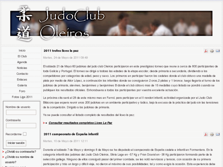 www.judocluboleiros.es