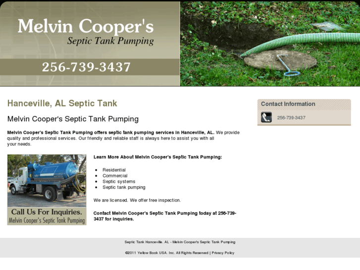 www.melvincoopersseptictankpumping.com