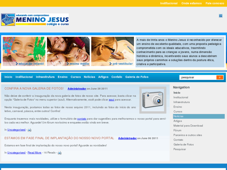 www.meninojesuscolegioecurso.com