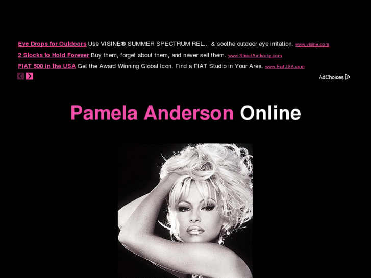 www.pamelaandersononline.com