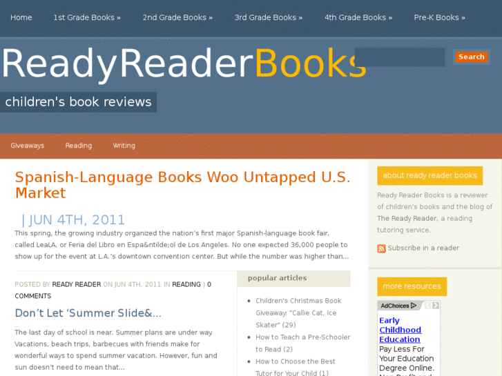 www.readyreaderbooks.com