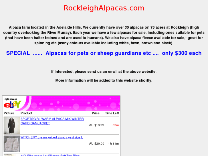 www.rockleighalpacas.com