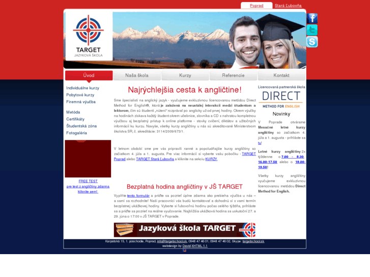 www.targetschool.sk