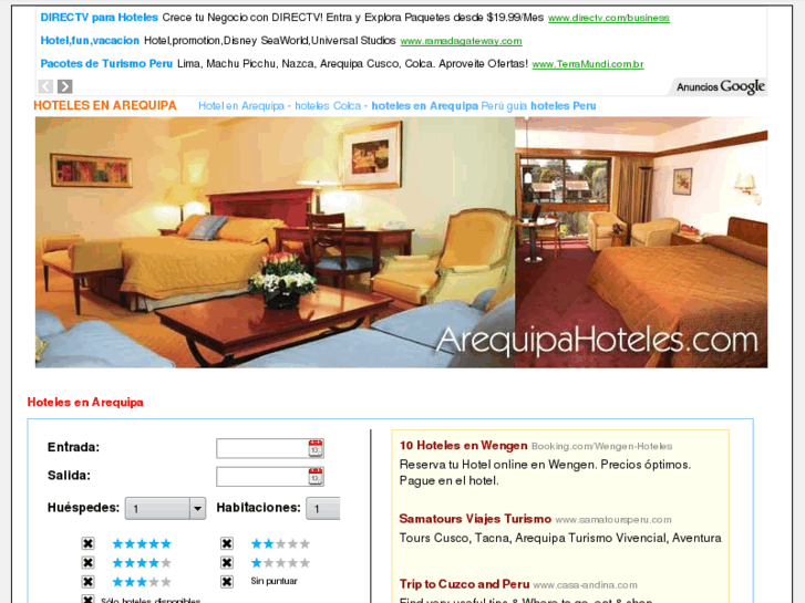 www.arequipahoteles.com