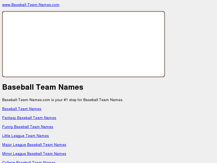 www.baseball-team-names.com