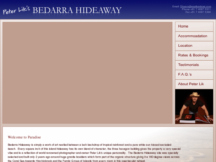 www.bedarrahideaway.com