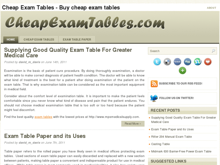 www.cheapexamtables.com