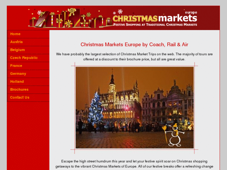 www.christmasmarketseurope.co.uk