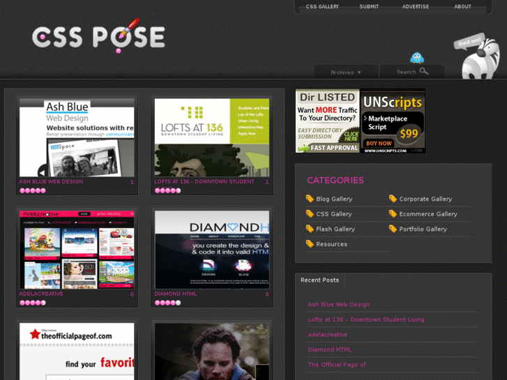 www.csspose.com