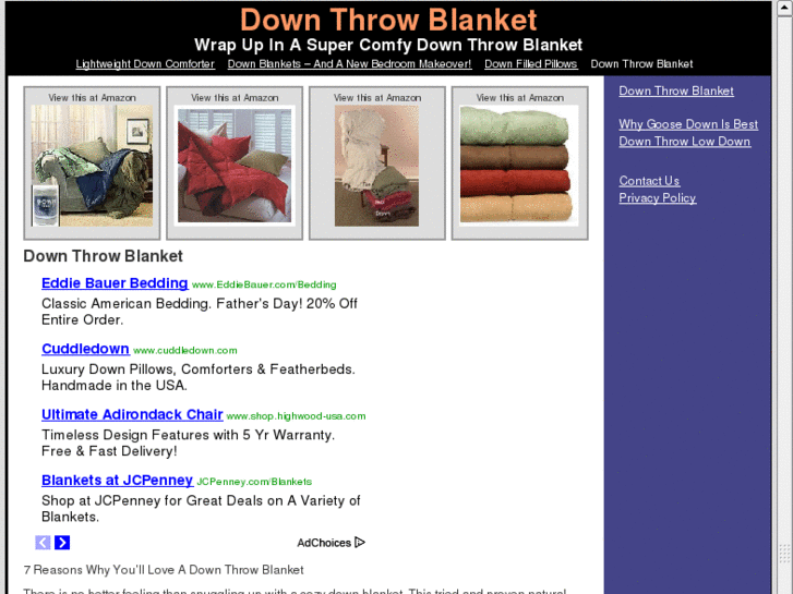 www.downthrowblanket.com