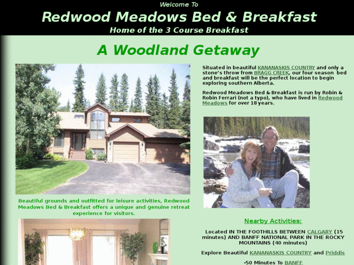 www.redwoodmeadowsbedandbreakfast.com