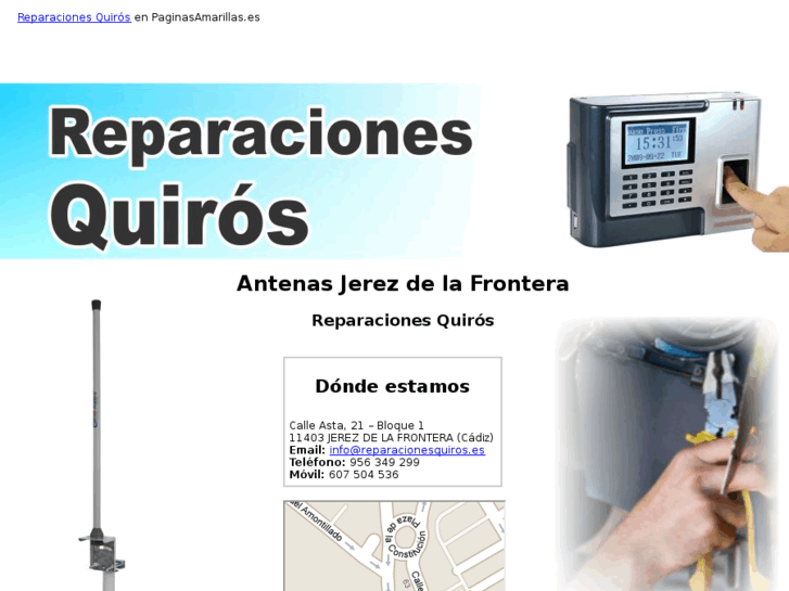 www.reparacionesquiros.es