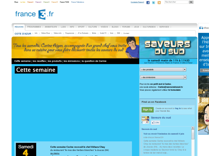 www.saveursdusud.tv