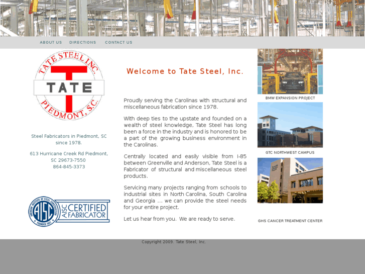 www.tatesteelinc.com