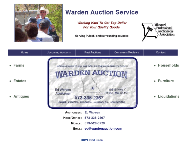 www.wardenauction.biz