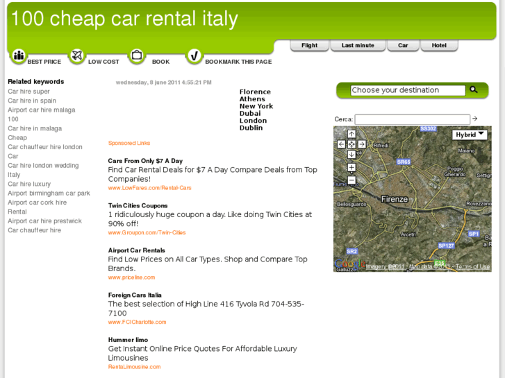 www.100-cheap-car-rental-italy.com