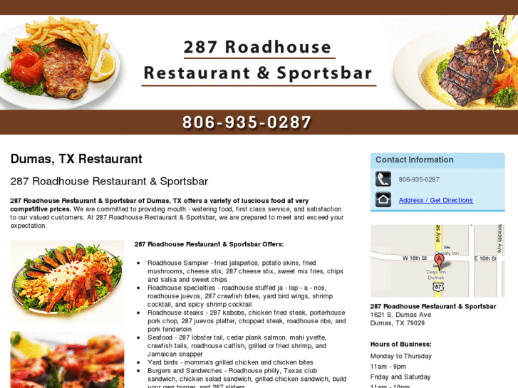 www.287roadhouse.net