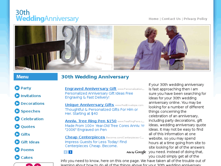 www.30thweddinganniversary.org