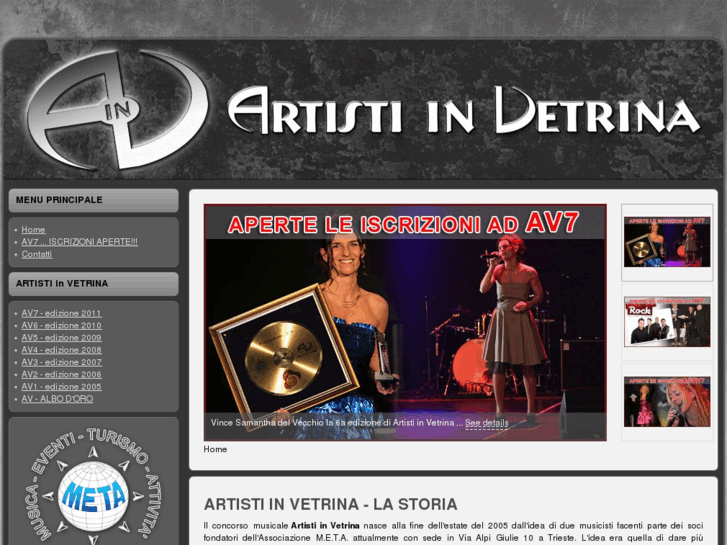 www.artistinvetrina.it
