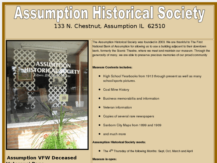 www.assumptionhistoricalsociety.com