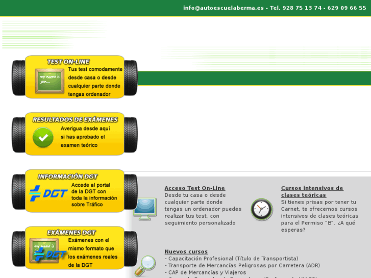 www.autoescuelaberma.es