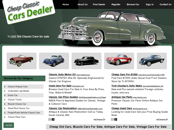 www.cheapclassiccarsdealer.com