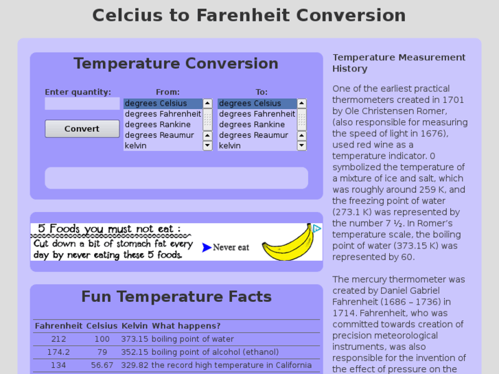 www.convertcelciustofarenheit.com