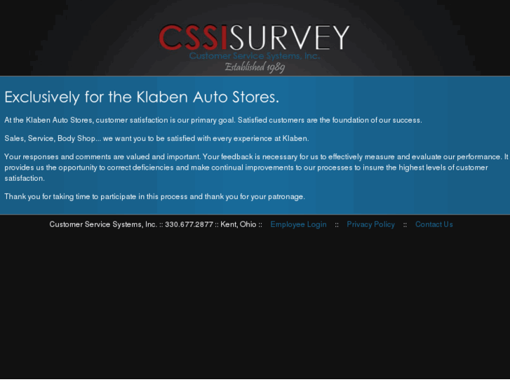 www.cssisurvey.com