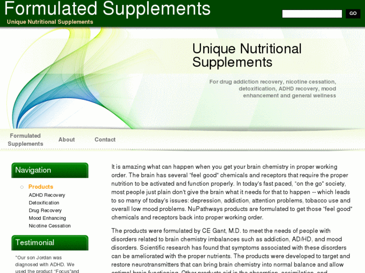 www.formulatedsupplements.com