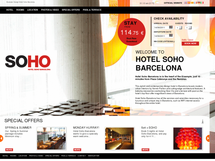 www.hotelsohobarcelona.com