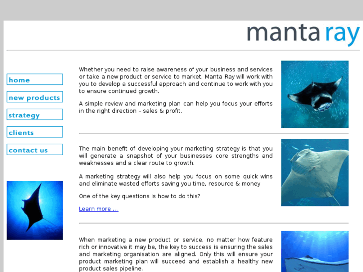 www.manta-ray.co.uk