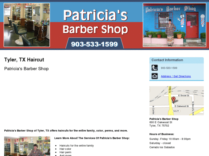 www.patriciabarbershop.com