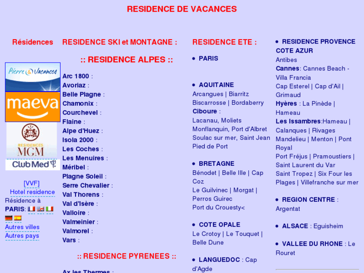 www.residence-vacances.info