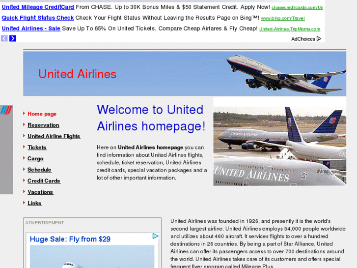 www.unitedairlinesinfo.com