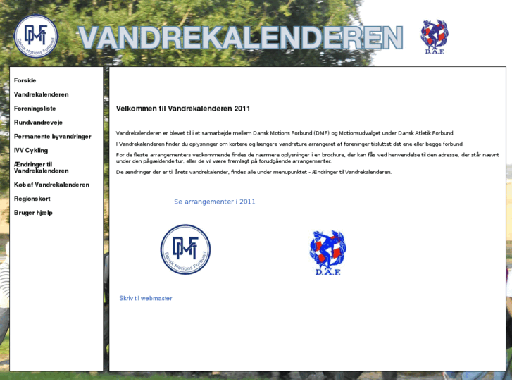 www.vandrekalenderen.dk