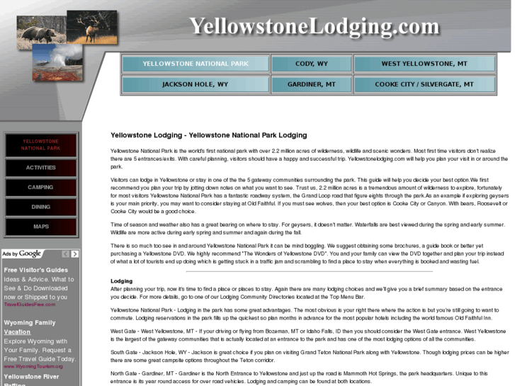 www.yellowstonelodging.com