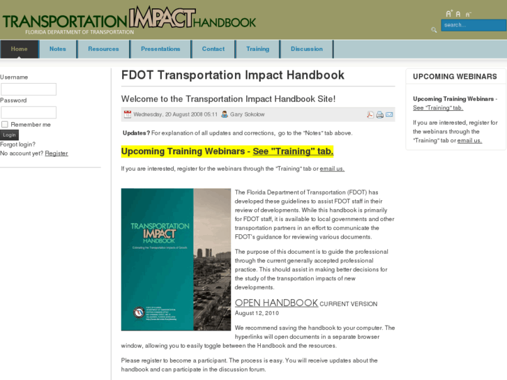 www.fdottransportationimpacthandbook.com