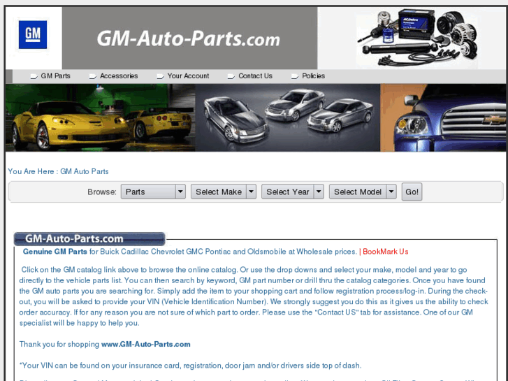 www.gm-auto-parts.com