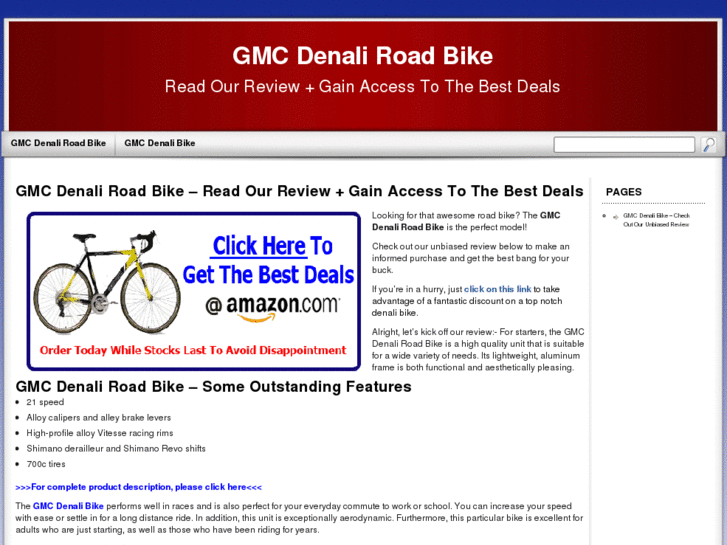 www.gmcdenaliroadbike.net