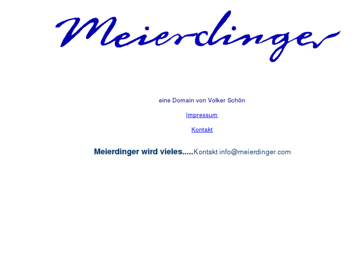 www.meierdinger.com