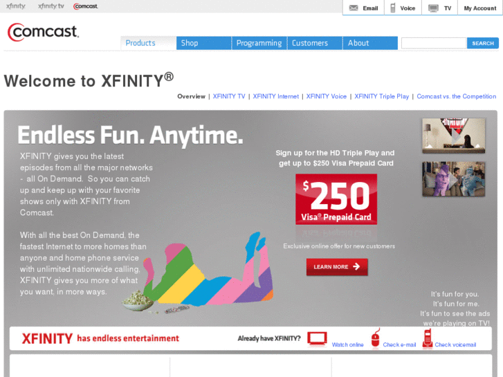 www.myxfinity.org