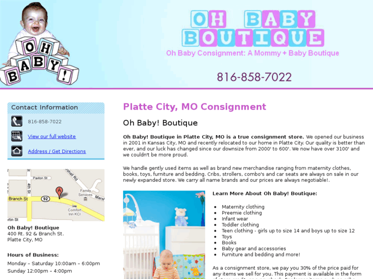 www.ohbabyconsignment.com