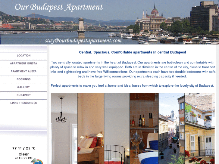 www.ourbudapestapartment.com