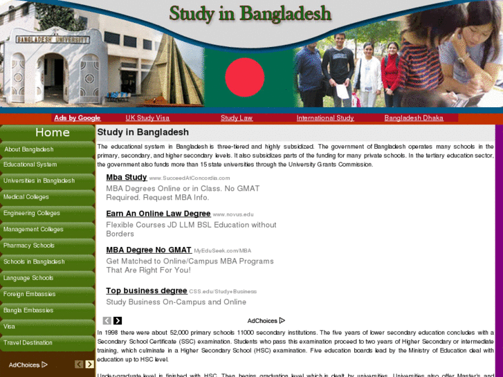 www.studyinbangladesh.info