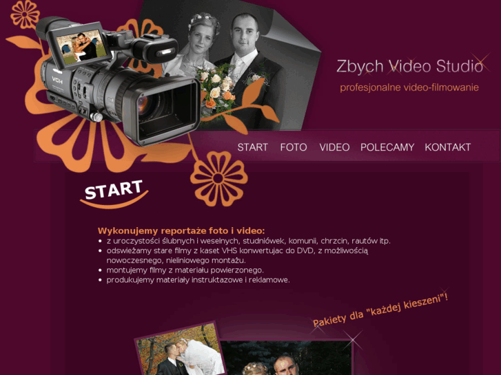 www.zbychvideostudio.pl