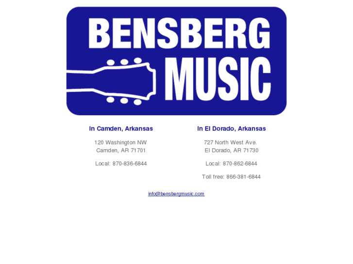 www.bensbergmusic.com