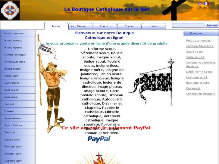 www.boutique-catholique-scout.fr